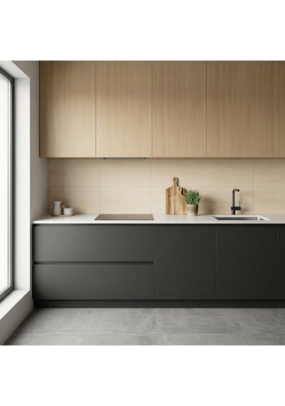 30x60 Cm Kendinden Yapışkanlı Duvar,banyo,tezgah Arası Ahşap Desen-48 Adet Pm007-48