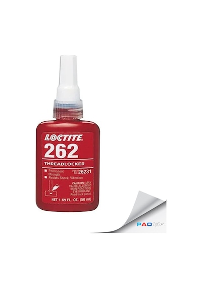 LOCTITE 262 Orta Yüksek Mukavemetli Civata Sabitleyici - 50 ml. (1 Adet)