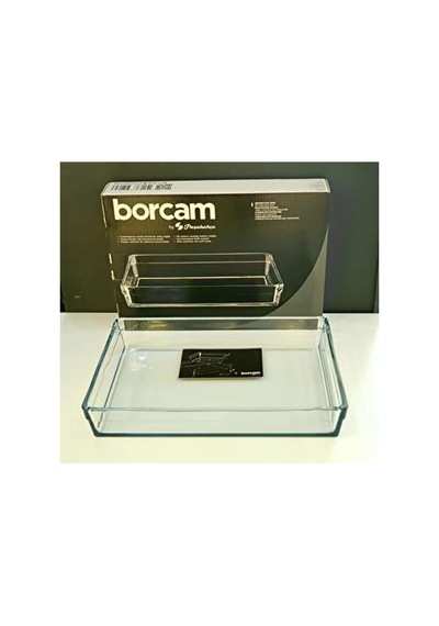 59334 Dikdörtgen Borcam Tepsi 35,7x25,7cm 4350 Cc Beyaz