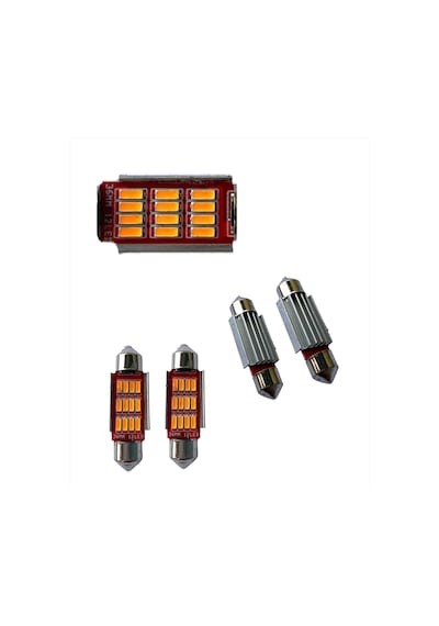Canbus Turuncu 36mm Sofit Led Ampul Araç İçi Aydınlatma