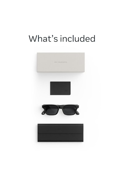 Meta Glasses Adventurer Classic Black Frame Polarised Lens