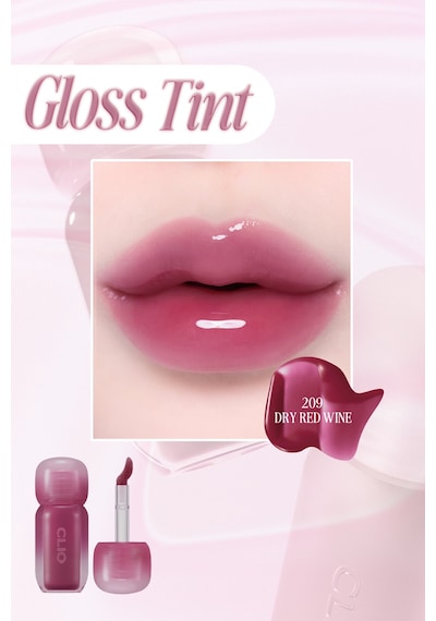Pigmentli, Parlak Bitişli Dolgunlaştırıcı Lip Gloss Clıo Volumate Gloss 209 Dry Red Wine