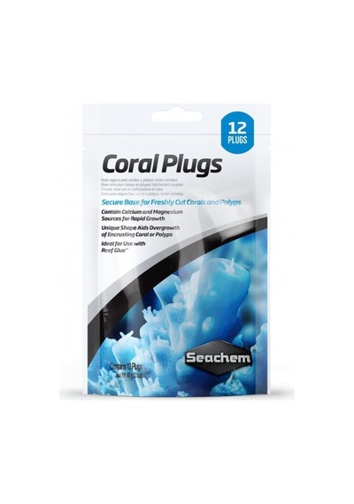 Seachem Coral Plugs 12'li Mercan Polip Tabanlığı