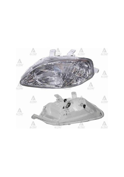 DEPO 217-1127L-LD-EM Ön Far Sol- Elektrikli - Honda Civic Sedan-Hb 99-00