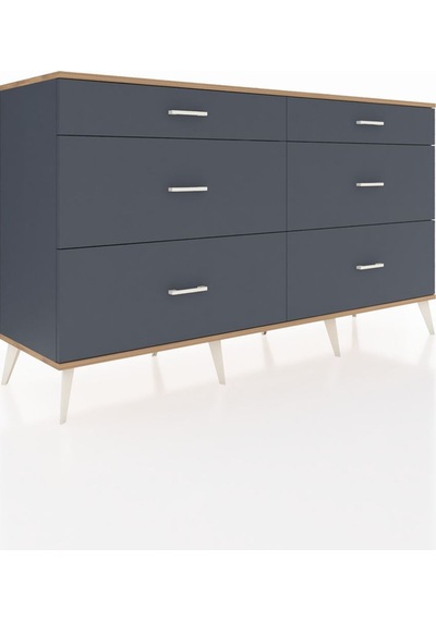 Hyperion Konsol 6 Çekmeceli 176x44x99 Antrasit-çam/antrasit Antrasit-çam/antrasit Hyperion Konsol 6 Çekmeceli 176x44x99 Antrasit-çam/antrasit Antrasit-çam/antrasit
