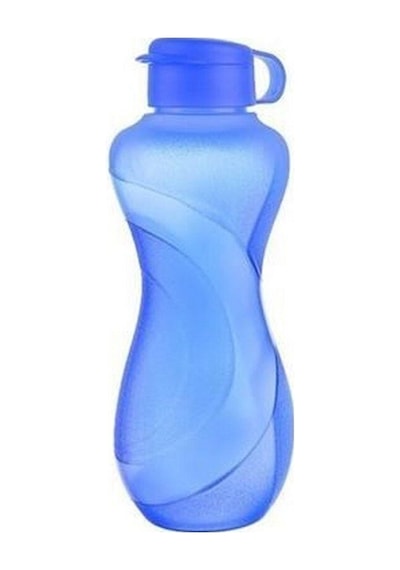 1500ml Kapasiteli Sporcu Tipi Suluk Pratik El Matarası Mavi