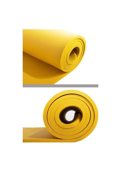 Delta Pilates Minderi Yoga Matı 15mm Sarı Mty-472