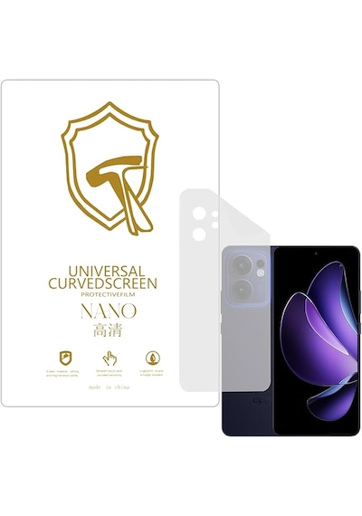 Oppo Reno 13f 5g Uyumlu Full Tpu Nano Arka Ekran Koruma Ekm102