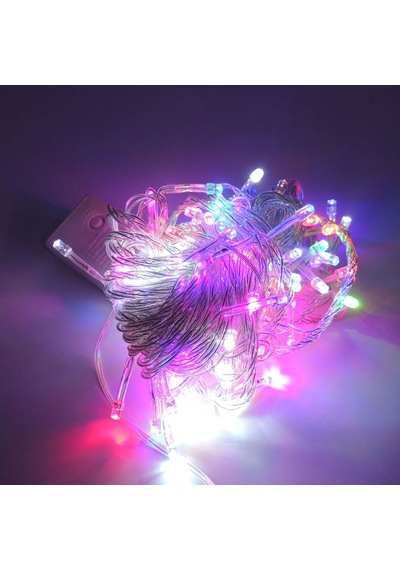İç Mekan Led Aydınlatma Rgb Animasyonlu Şeffaf Kablo 10m İp Yılb