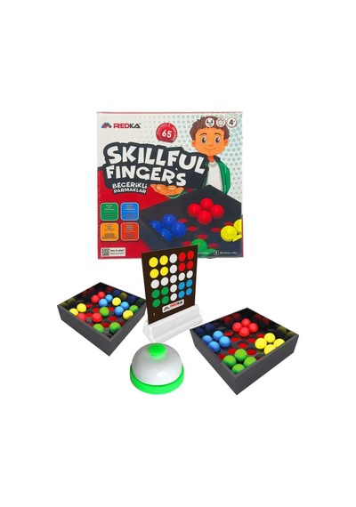 Becerikli Parmaklar 65 Kart Akil Oyunu 4 Yaş+