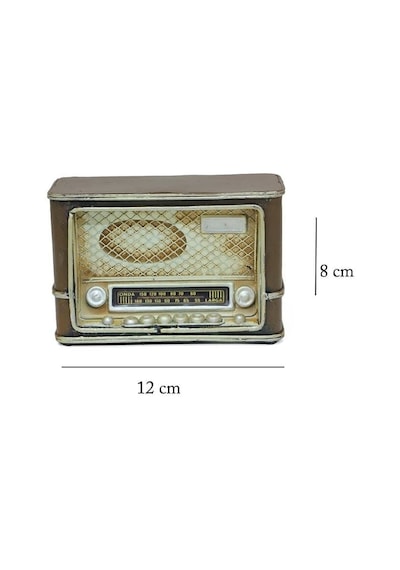 Dekoratif Metal Radyo C1320 1 Ad
