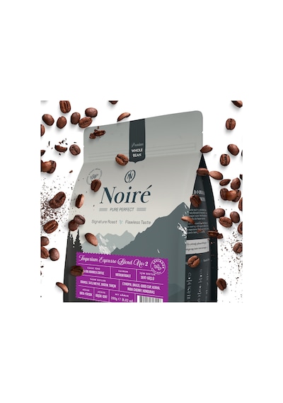 Noire Imperium Espresso Blend 2 250g %100 Arabica Blend Çekirdek