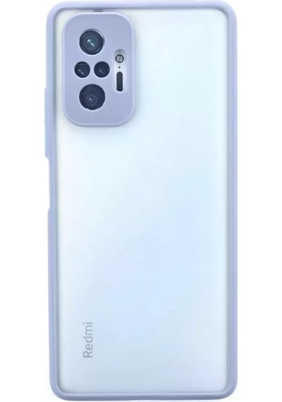 Newface Xiaomi Redmi Note 10 Pro Kılıf Montreal Silikon Kapak - Gri