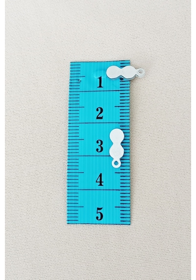 Oya Abiye Bileklik Kolye Pleksi Metalik Plastik Pul Gümüş Renk 24 Gram 300 Adet - Bnc568