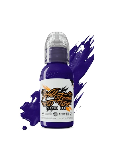 World Famous Purple Haze Dövme Boyası 30ml Yoğun Mor Profesyonel Tattoo Ink