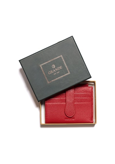 Kırmızı Cüzdan & Kartlık Kadın 2816 Grande Deri Cüzdan Kartlık