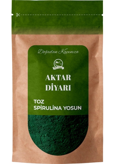 Spirulina Toz Yosun 100 Saf 100 Gr Aktar Diyarı Diğer