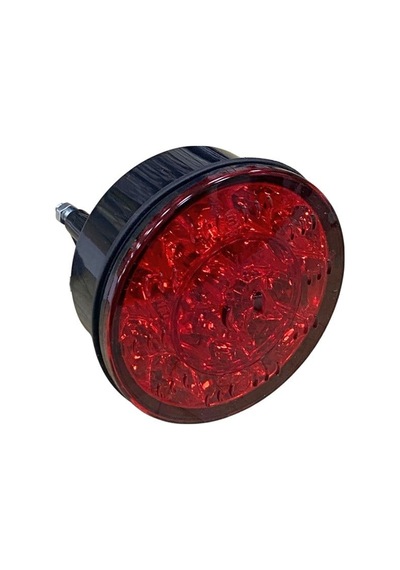 24v Park-stop Lambası Yuvarlak Ledli Kırmızı 98 Mm