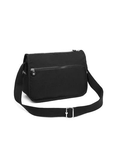 Smart Bags 1128 Krınkle Kumaş Postacı Çantası Siyah