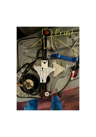 1998-2006 Volkswagen Jetta Mk4 Arka Cam Kılavuz Kasnağı