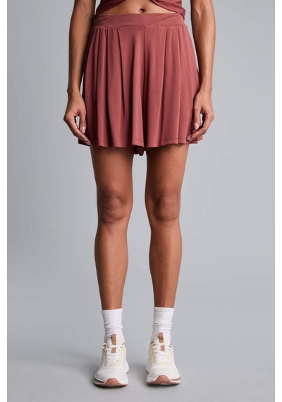 Defacto Ultra Yumuşak Standart Fıt Sporcu Kısa Paça Bordo Modal Şort H1233ax26hsbr160 Bordo-br160