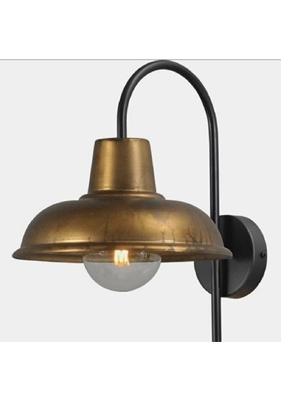 Mylights Metal Kuğu Aplik Modern Spor Duvar Lambası Endustiriyel Siyah