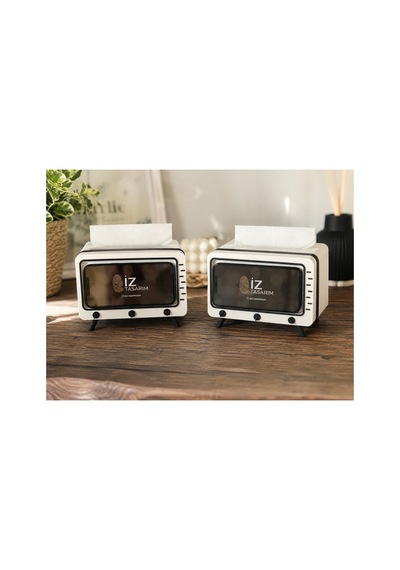 Tv Görünümlü Peçetelik Beyaz - 910170528 Beyaz