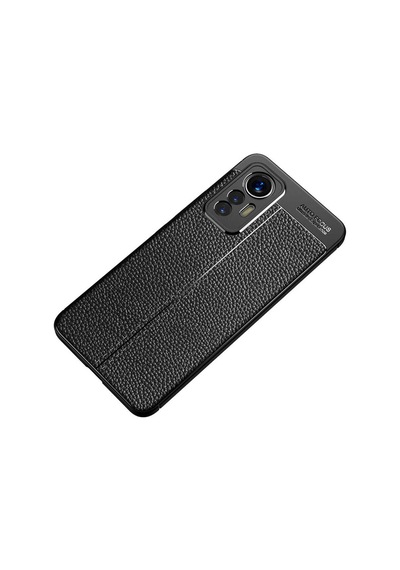 Xiaomi Mi 12 Lite Kilif Zore Niss Deri Desenli Silikon Kilif 559808065