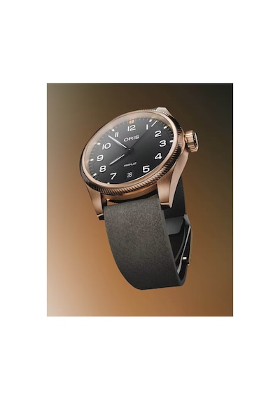 Oris Propilot Bronze 41 Mm Otomatik Saat 01 733 7805 3164-07 6 20 Siyah