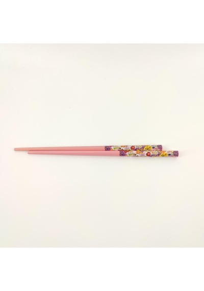 TEDZ COLLECTİON Menekşe Desenli Pembe Topuz Çubuğu