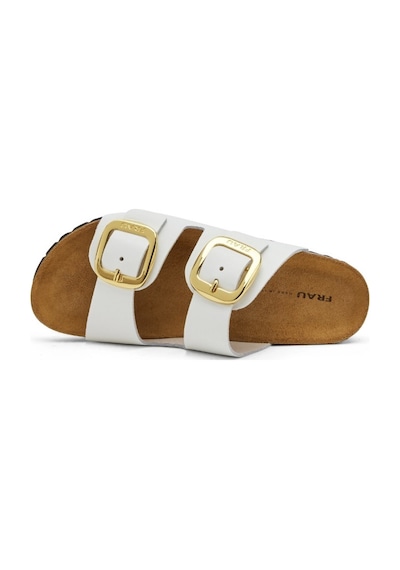 Offwhıte Terlik Kadın 17p8 Frau London Leather Offwhite Null Beyaz
