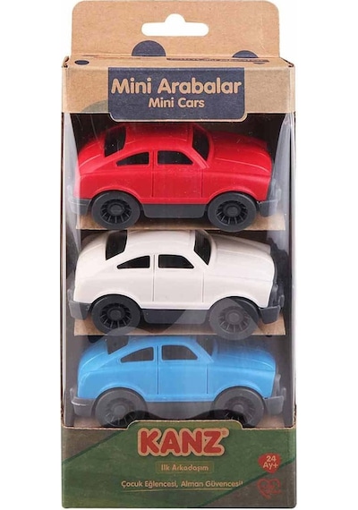 30812 Enfal 3'Lü Mini Arabalar / +24 Ay