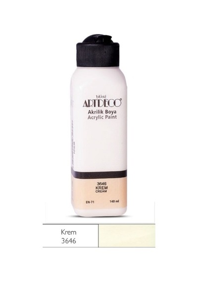 Artdeco Akrilik Boya 140 ML Krem Y-070R-3646