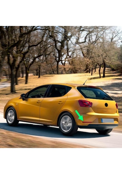 Vass41 Arka Tampon Sol Reflektörü 6j4945105c Seat İbiza Hb İle Uyumlu 2013-2017
