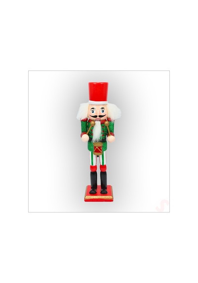 Kurşun Asker, Ahşap Fındıkkıran 18cm - Davulcu