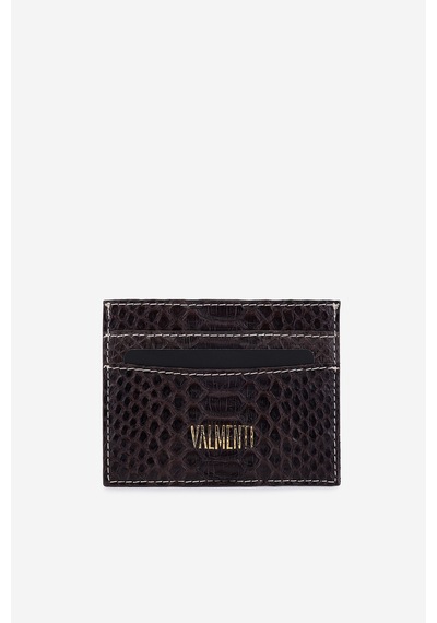 Valmenti Unisex Hakiki Deri Koyu Kahverengi Piton Kartlık 1148 062 Krtlk Sk25-26 K Kahve Pıton Koyu Kahverengi