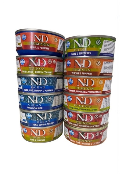 N&D Konserve Yetişkin Kedi Maması Yaş Kedi Maması Karışık Paket 12x70 Gr