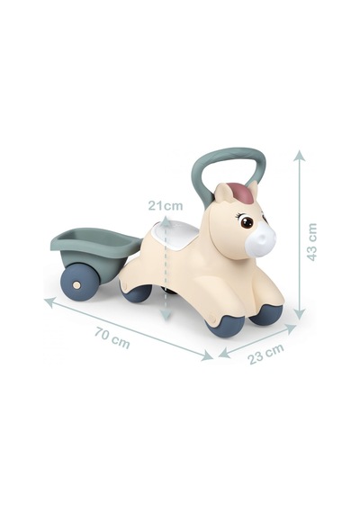 Smoby Sevimli Baby Pony Ride-on 7600140502