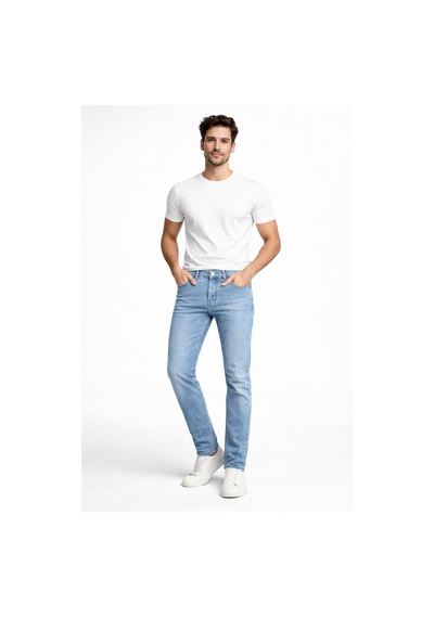 Classics Men Erkek Slim Fit Dar Paça Esnek Likralı Denim Jeans Kot Pantolon 7573 Buz Mavi Classics Men Erkek Slim Fit Dar Paça Esnek Likralı Denim Jeans Kot Pantolon 7573 Buz Mavi