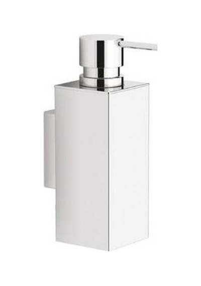 Sonia - Kare Sıvı Sabunluk 0,25 Litre Krom  - 71569- Diğer