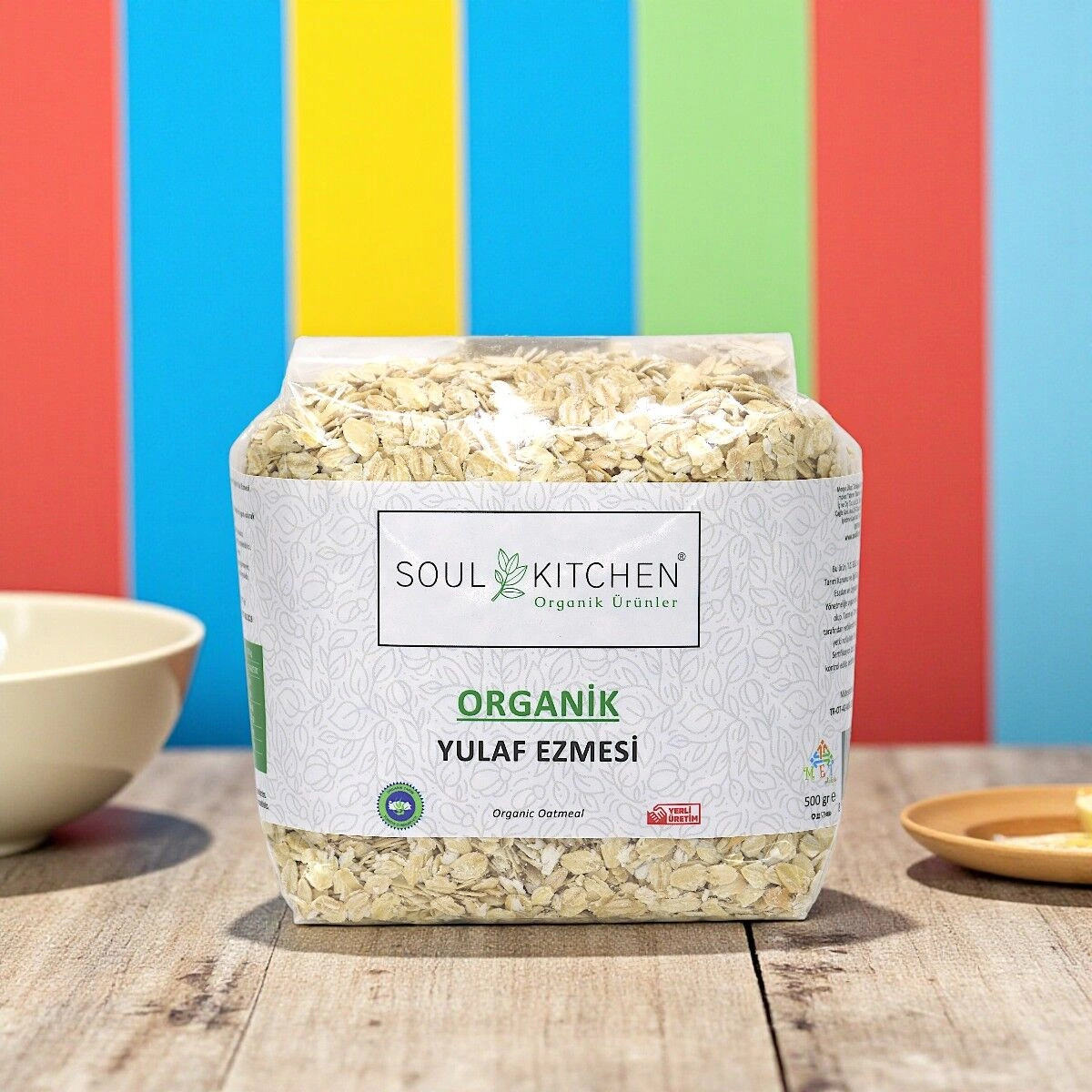 Soul Kitchen Organik Yulaf Ezmesi  500 G