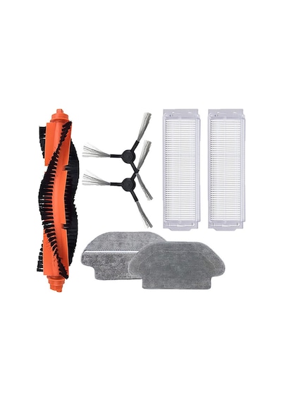 Xiaomi Mop Pro (STYTJ02YM) Robot Süpürge Uyumlu 7'li Yedek Parça Seti