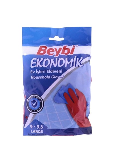 Beybi Eko Lastik Eldiven No: 9-9.5 1 Çift Diğer