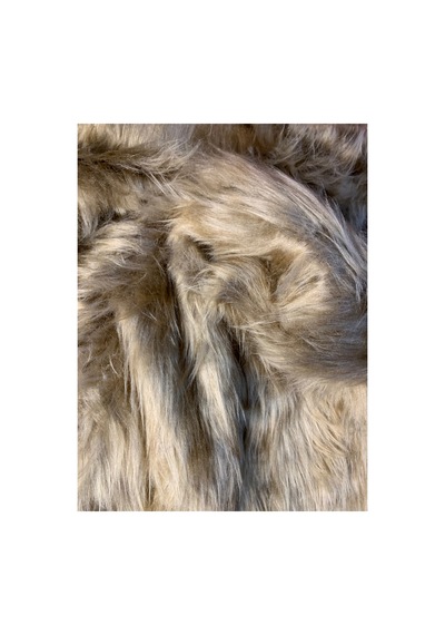 Zp Ithal Yumuşak Paris , Peluş Kumaş Yüksek Kalite 100x150 Cm Bej Bej