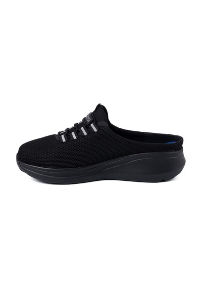 King Paolo 5109 Comfort Kadın Sabo Terlik Siyah