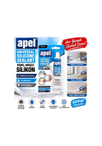 Tüp Silikon 50 Gr Şeffaf - 922663591