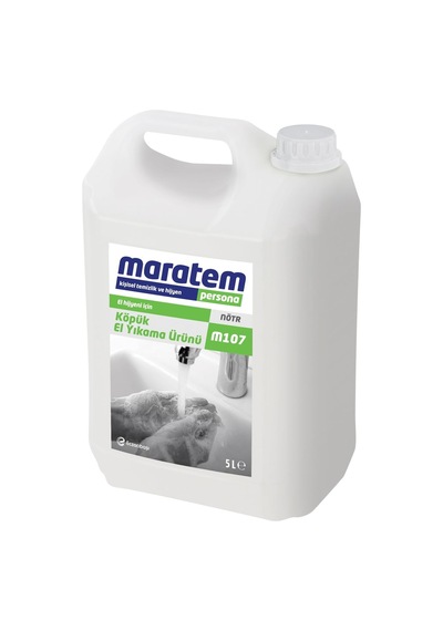 Maratem M107 Köpük Sıvı El Yıkama Ürünü 5 L