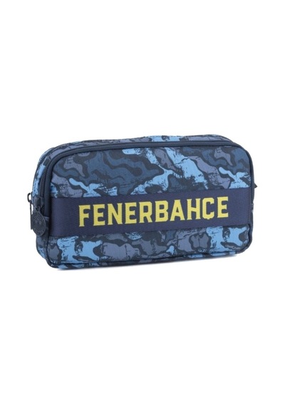 Fenerbahçe Kolon Detaylı Kamuflaj Kalem Çantası 25718 Çok Renkli