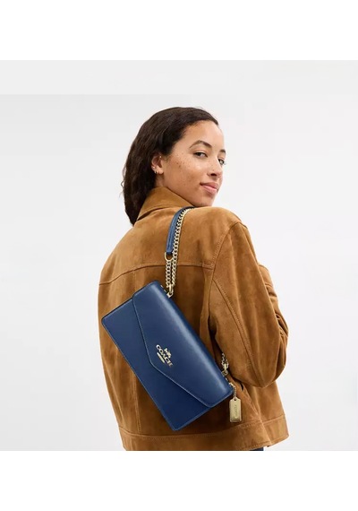 Coach Klare Envelope Crossbody Kadın Çanta Lacivert