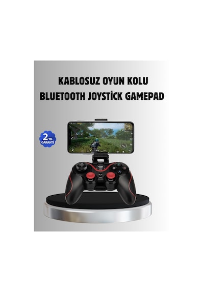 Muratech Bluetooth Kablosuz Gamepad Tv Pc Telefon Uyumluluğu Kolay Bağlantılı